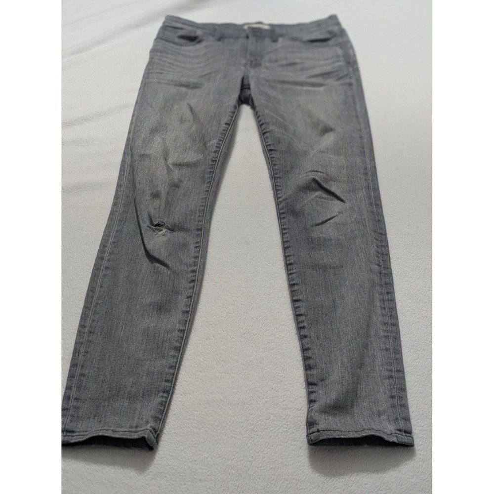 Madewell 9" High Riser Skinny Skinny‎ Jeans Size 29 Tall Gray